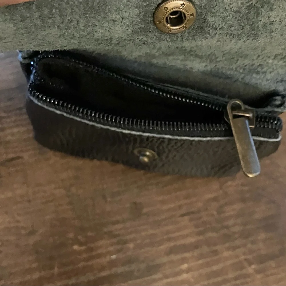 Borse in Pelle Genuine Leather Coin  Purse NWOT
